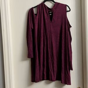 Burgundy lightweight sweater